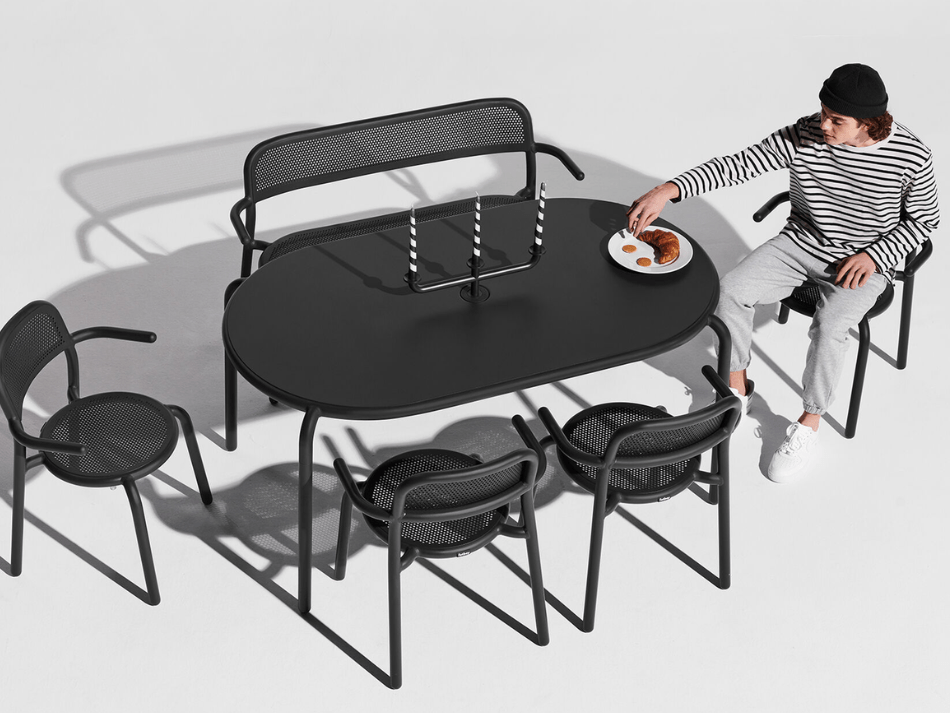 Mesa Toní Tavolo Anthracite — imagen 2