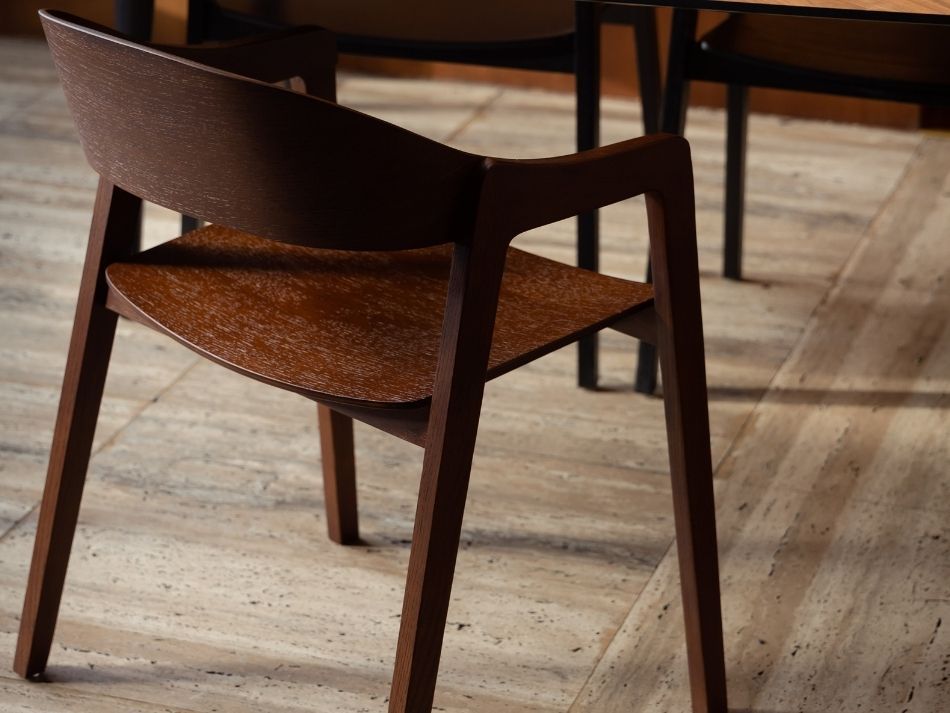 Silla Westlake Nogal — imagen 2