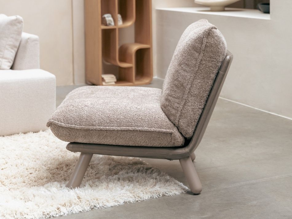 Lounge Chair Lazy Sack Soft Beige — imagen 3