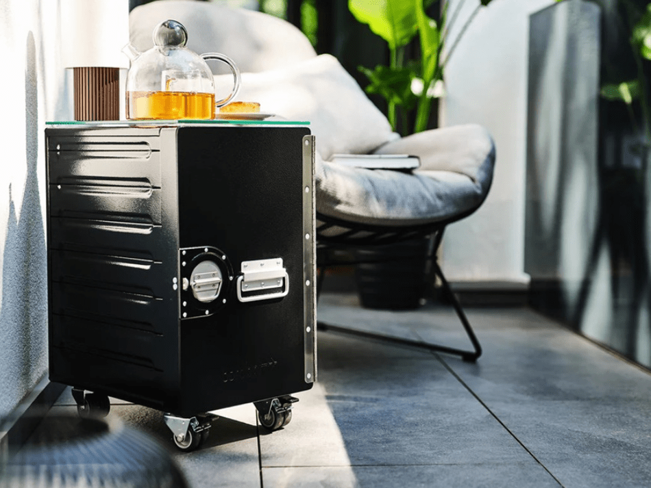 BORDBAR box Container schwarz + office equipment — imagen 2