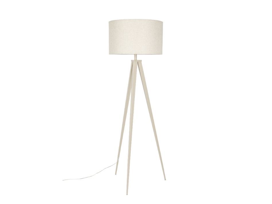 Lámpara de Pie Tripod Beige